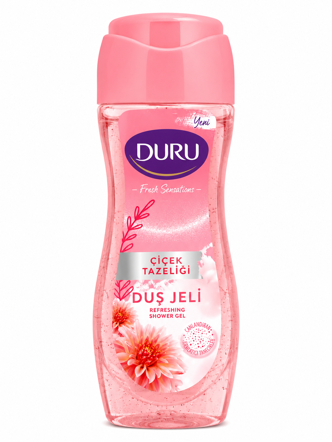شامپو بدن دورو Fresh Sensations مدل Çiçek Tazeliği حجم 450 میلی‌لیتر(به شرط اورجینال ترکیه و تاریخ روز واقعی)