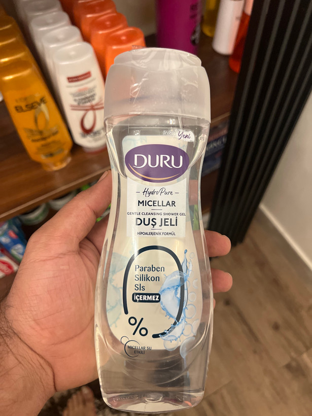 شامپو بدن میسلار دورو Hydro Pure مدل Micellar حجم 450 میلیلیتر(به شرط اورجینال ترکیه و تاریخ روز واقعی)
