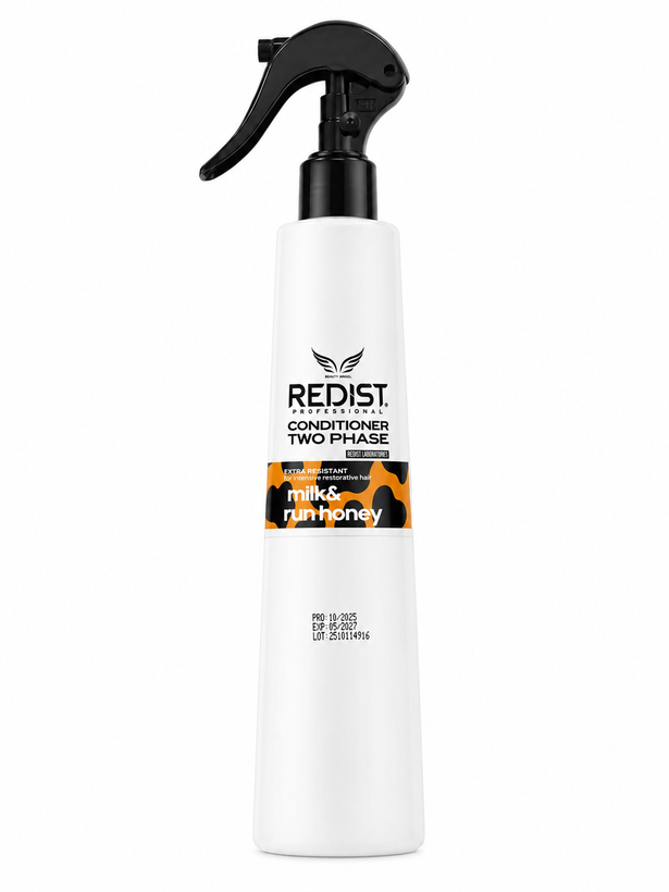 اسپری نرم کننده دو فاز ردیست مدل Milk & Run Honey حجم 400 میلیلیتر(به شرط اورجینال ترکیه و تاریخ روز اصلی)